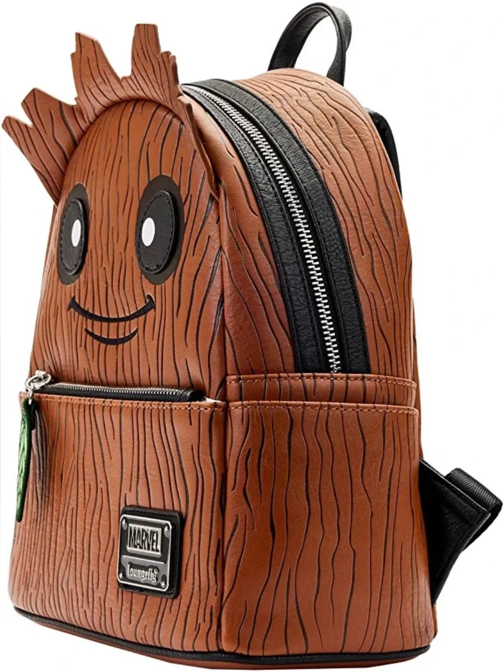 Loungefly Marvel Guardians of the Galaxy Groot Tree Stump Mini Backpack Like New